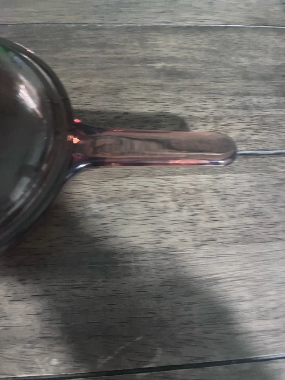 Vintage corning Vision Amber Glass Sauté Pan with Lid - Heat-Resistant Cookware